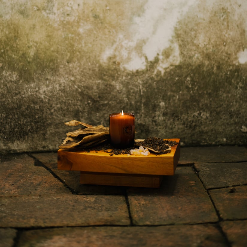 LDS 74 VELA ART​ FLOR TABACO​ 283GR