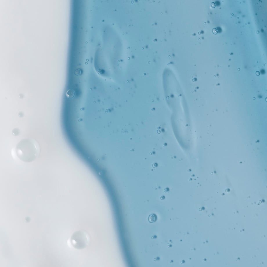 image of blue liquid